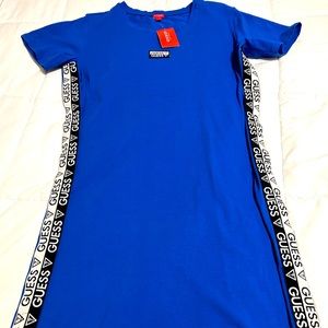 New Blue Guess Dress Size L